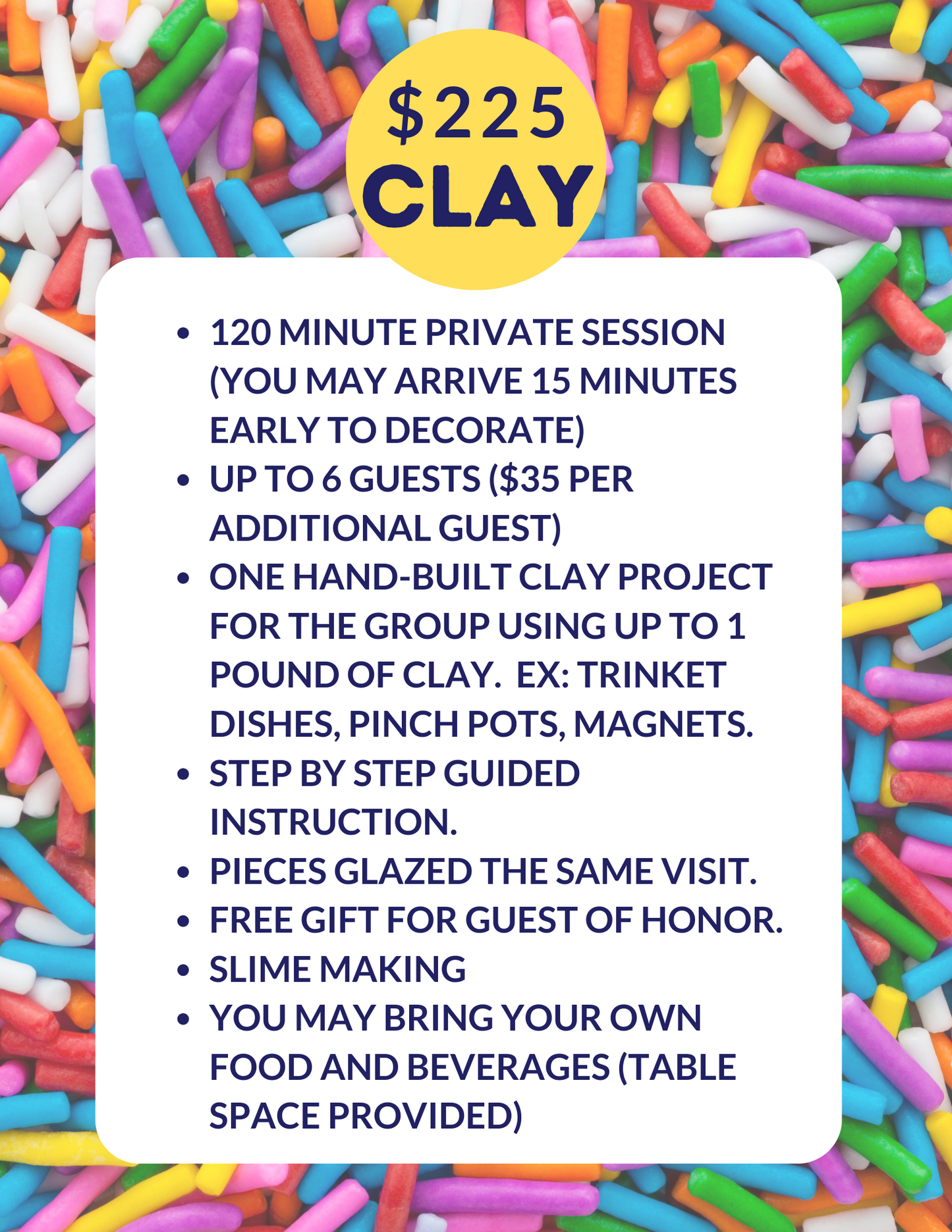 Children's PYOP Birthday Party Inquiry