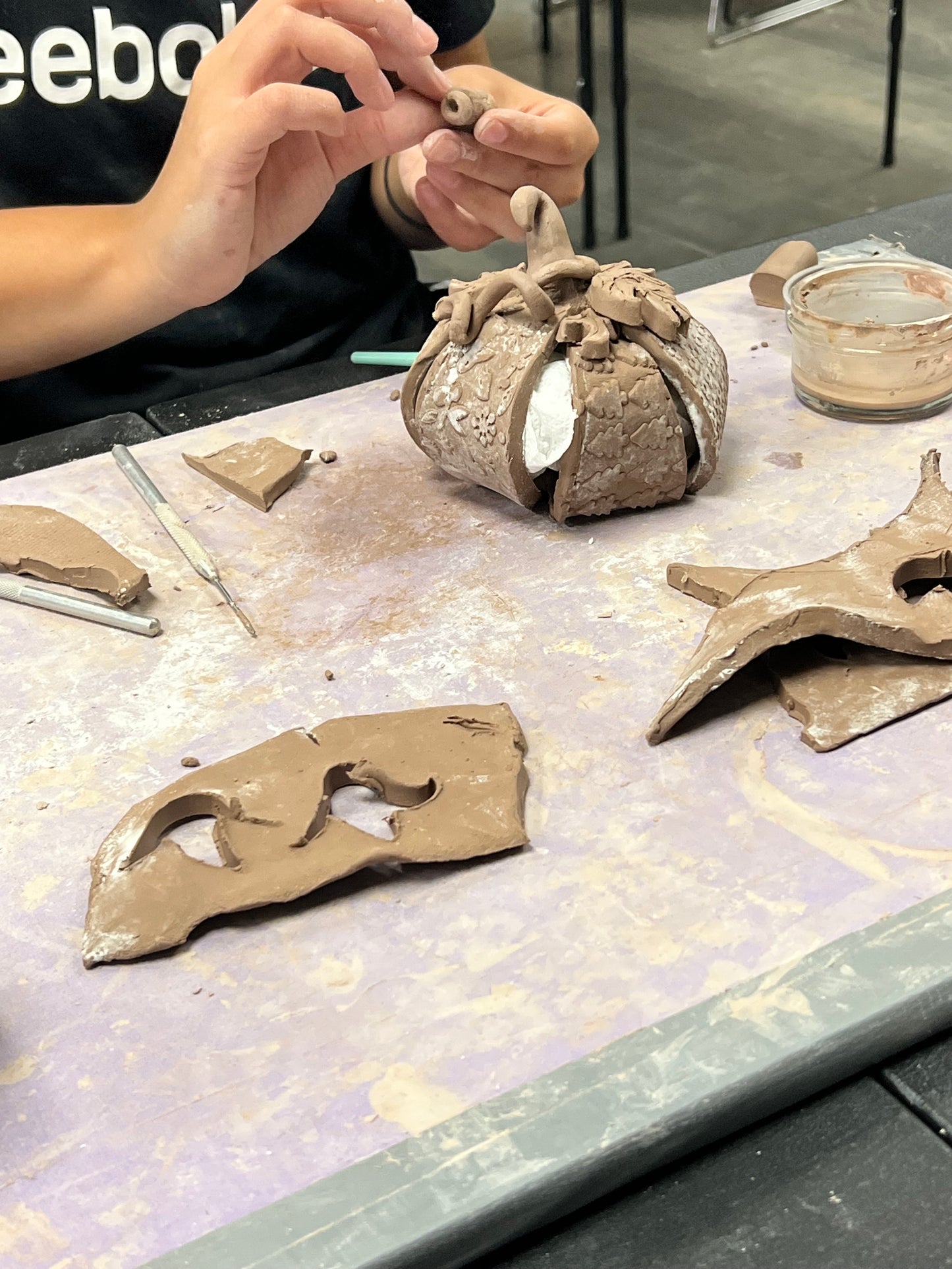 Clay Pumpkins
