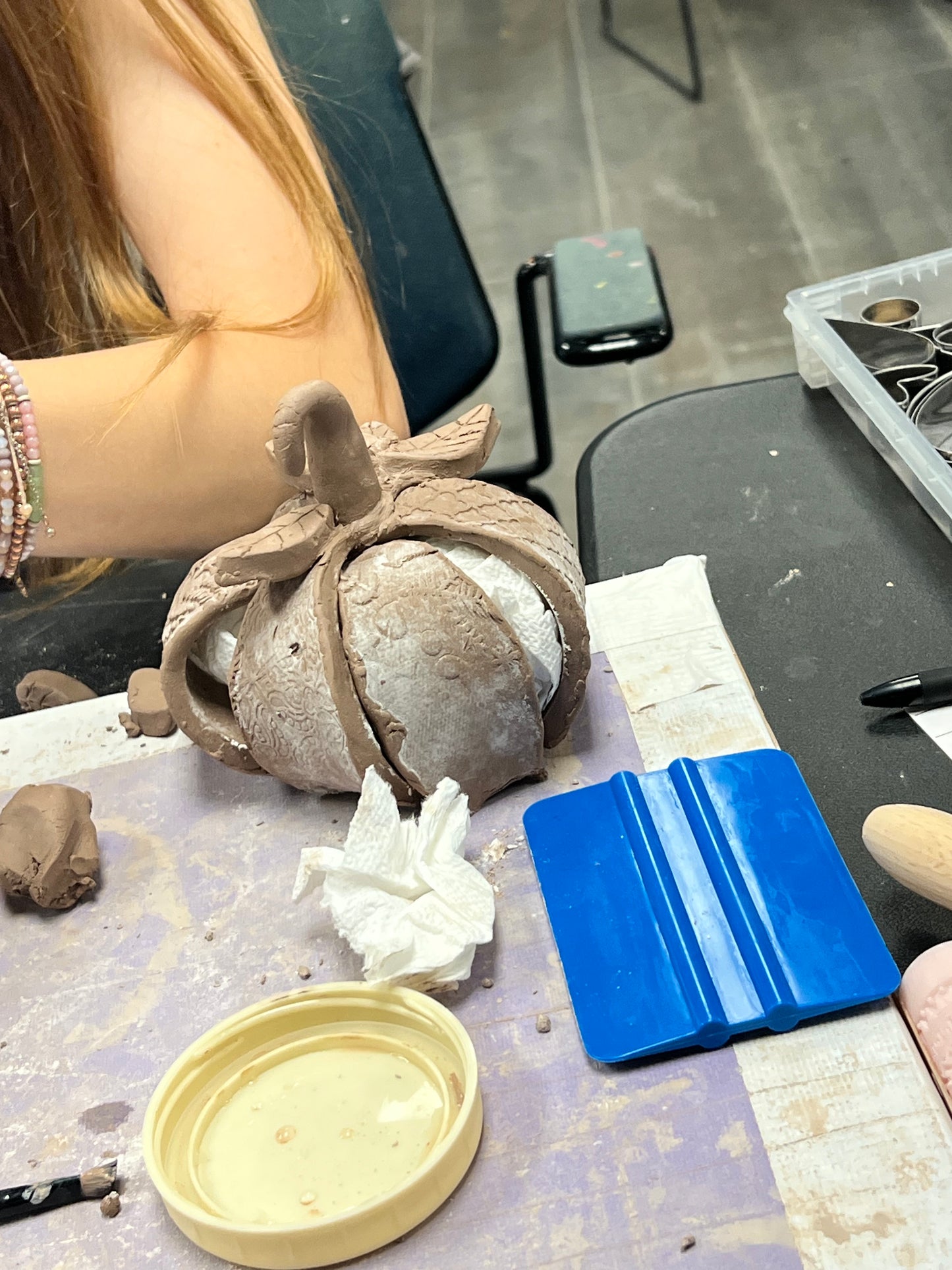 Clay Pumpkins