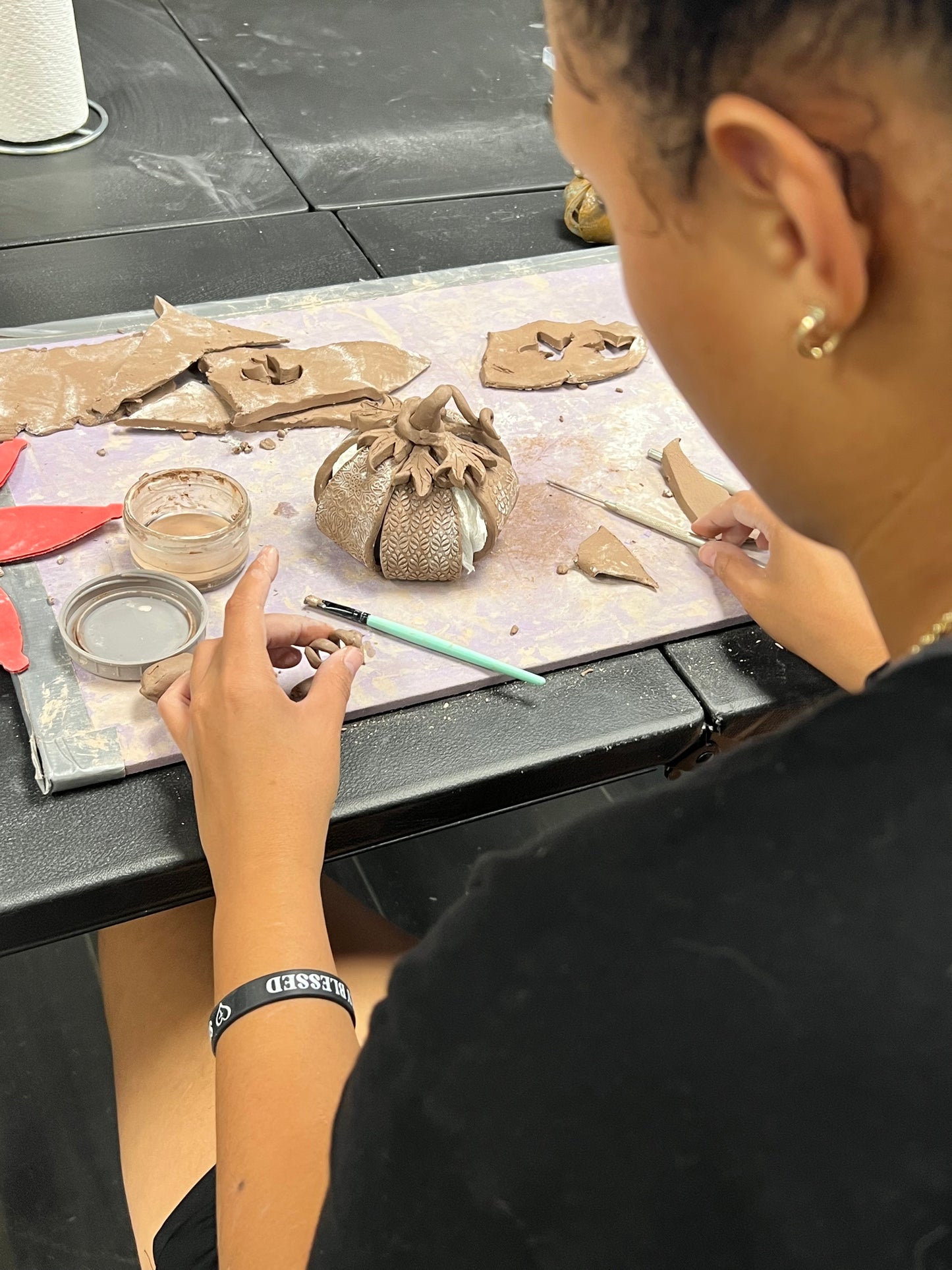 Clay Pumpkins