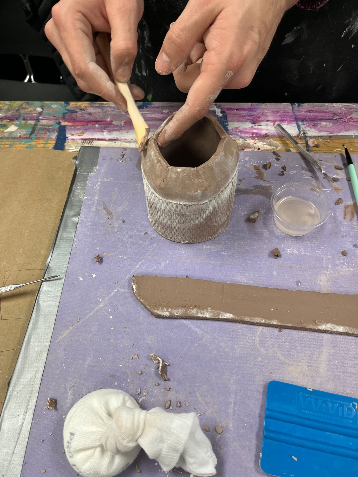 Stoneware Mug Building