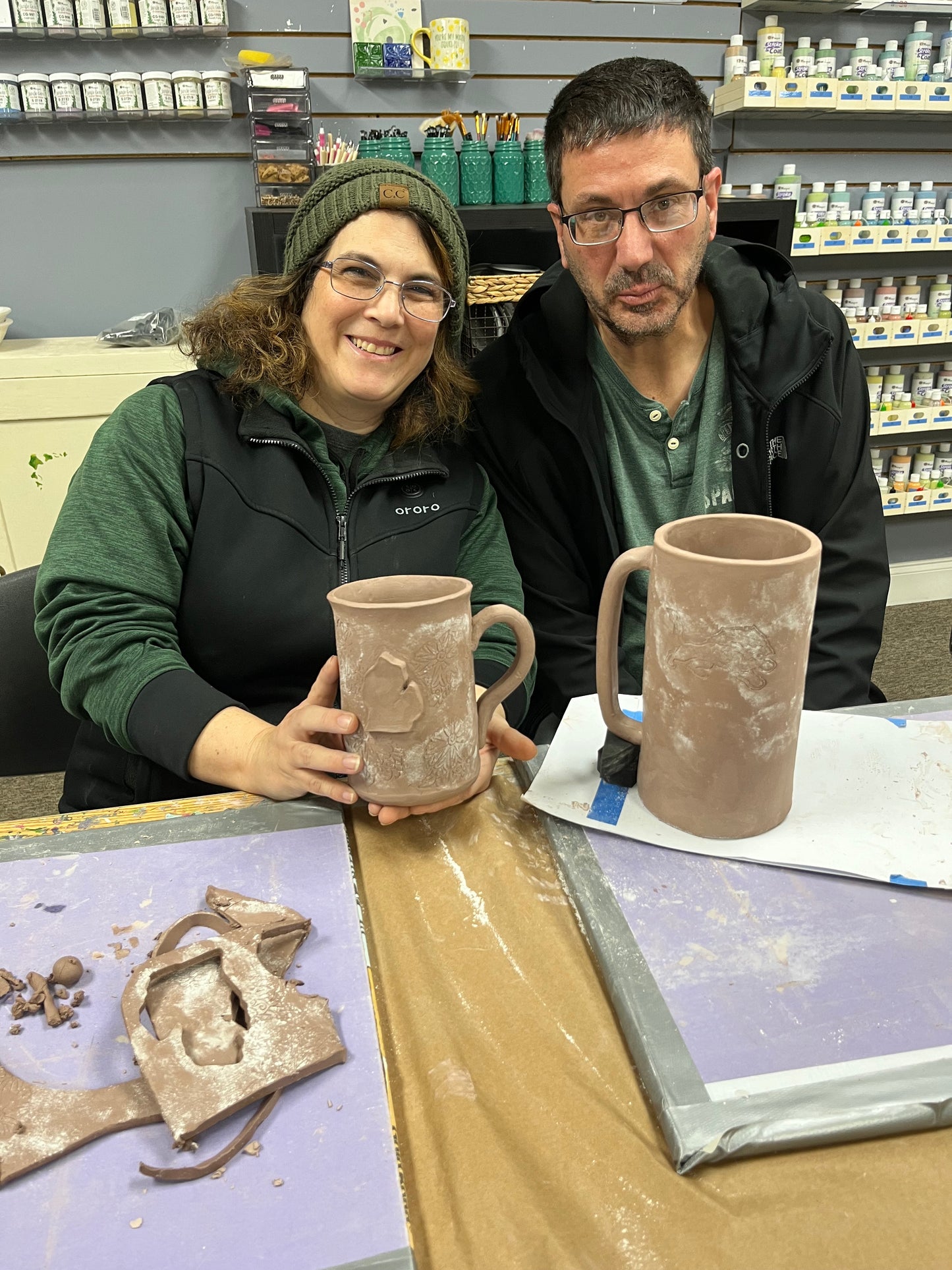 Stoneware Mug Building