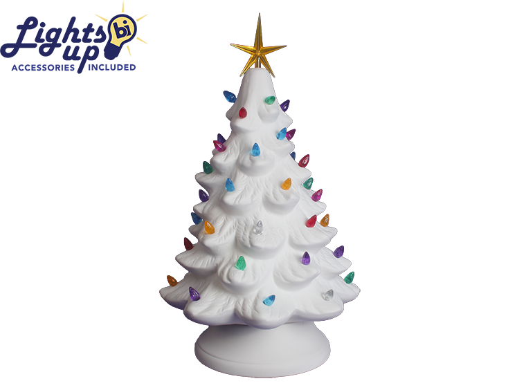 Lighted Christmas Trees and More!