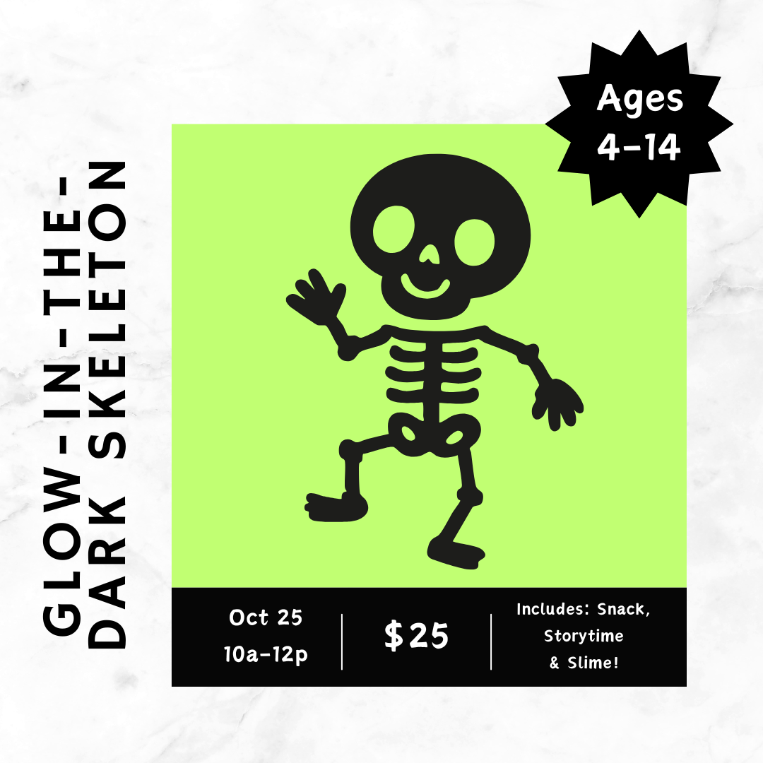 Glow-In-The-Dark Skeleton Signs