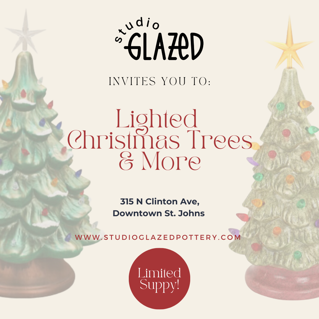 Lighted Christmas Trees and More!